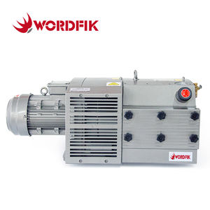 Wordfik VD160 150mbar 5.5kW 160m3/h Pompe à vide à palettes rotatives sèches sans huile pour extraire l'évacuation Dégazage Pick and Place - Product Image 1