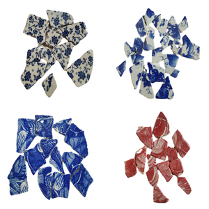 Piezas de Cerámica de <span class=keywords><strong>Mosaico</strong></span> Irregulares de Porcelana Más Vendidas, Piezas de Cerámica Rotas para Manualidades, <span class=keywords><strong>Azulejos</strong></span> - Product Image 3