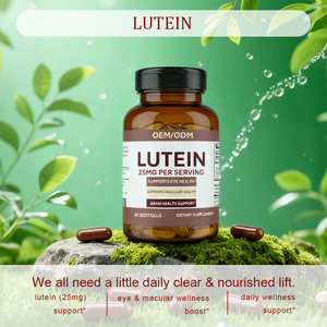 <span class=keywords><strong>Lutein</strong></span> 25mg Per Sajian Softgel-Mendukung Kesehatan Mata & Otak Suplemen Diet Dewasa 60 Kapsul OEM/ODM - Product Image 3