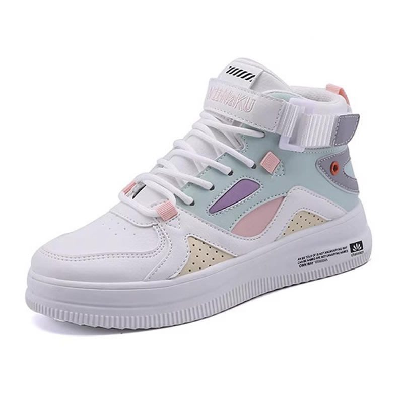 Zapatilla Deportiva de Moda de Corte Alto para Niñas, Zapatilla para  Patinar en Monopatín para Mujer, Calzado Deportivo Infantil