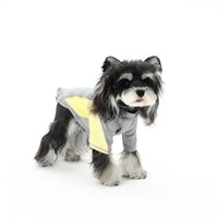 PAWSMOMENT Vêtements pour chiens très demandés, Nouveauté printemps-automne, Chemise en coton pour Teddy et Corgi, Style décontracté color block