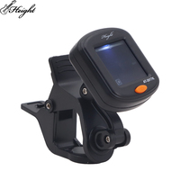 Wholesale Durable Plastic Clip-On Digital Tone Tuner Electric Guitar Bass Violin Urikri Stringed Instruments Tuning Tool