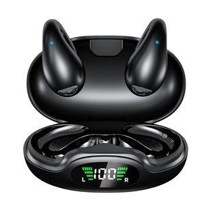 Écouteurs sans fil à oreille ouverte YYK-S19 avec écran tactile LED pour réduction de bruit ENC 5.3 et chargement sans fil - Product Image 1