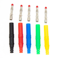 Connecteur banane mâle à souder de type DIY pour multimètre, connecteur banane de 4 mm, directement de l'usine