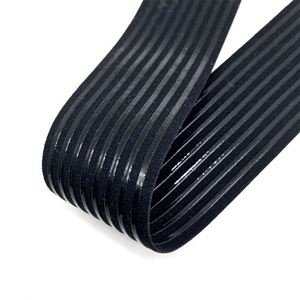 Bandeau élastique en polyester personnalisé avec logo, motif ruban en silicone, accessoire pour cheveux, vente en gros - Product Image 6