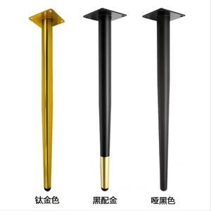 Steel Furniture Legs for <b>Sofa</b> Coffee Table <b>Bed</b> Cabinet-Modern Kitchen Dining Hotel & Living Room Use Strong & Easy Installation - Product Image 3