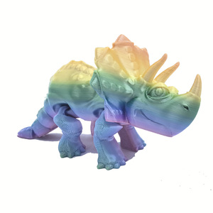 Figurine de dinosaure T-Rex tout-en-un imprimée en 3D avec articulations mobiles, jouet original et original pour les adolescents de 15 ans et plus, unisexe - Product Image 5