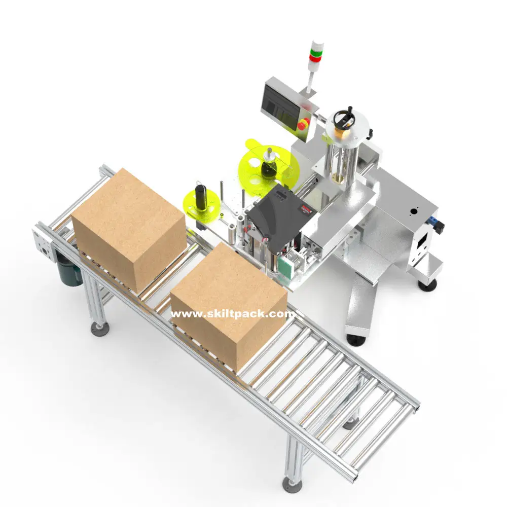 SKILT with 23 years experience for auto food tray box print and apply Online Printing Machine