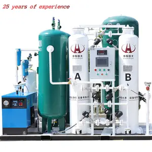 High purity automatic O2 N2 plant generador oxigeno para tilapia medical oxygen plant oxygen generator machine for hospital