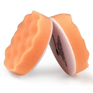 <span class=keywords><strong>3M</strong></span> 46631 3 pouces Disque <span class=keywords><strong>de</strong></span> <span class=keywords><strong>polissage</strong></span> Orange Wave Sponge Ball Waxing Self-Adhesive Car Beauty Polishing Pad OEM - Product Image 3