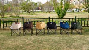 Chaise pliante légère Moon Chair, installation en une seule étape, compacte, portable, pour le <span class=keywords><strong>camping</strong></span> en plein air, les voyages et les excursions - Product Image 2