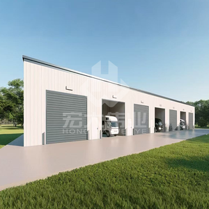 Garage préfabriqué 30x25, atelier, installation rapide, faible entretien, pour le stockage en DIY, services OEM ODM, ISO - Product Image 4