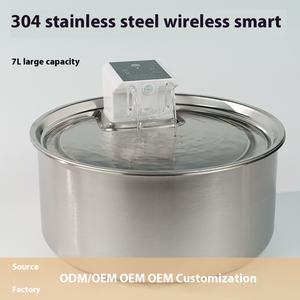 הטוב ביותר נירוסטה נייד מזון ומים מתקן מחמד חכם מוצרי מחמד לשימוש חיצוני קערות ייחודיות לכלבים וחתולים - Product Image 2