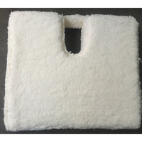 Coussin de siège US Hot Gradual Slope Design pour la douleur sciatique du coccyx Laine d'agneau Siège d'appoint orthopédique en forme de U Salle à manger