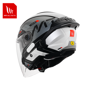 Cascos de Motocicleta Españoles MT Helmets, Casco Integral 3/4, Universal para las Cuatro Estaciones, ABS, Liberación Rápida, Homologado por DOT/ECE/CCC - Product Image 6