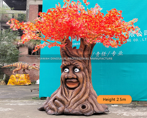 <strong>Face</strong> Halloween Christmas Funny Animatronic Talking <strong>Tree</strong> Speak Multi-language - Product Image 3
