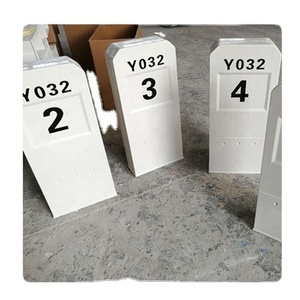 Square FRP Tube Fiberglass <b>Marker</b> Posts Fiber Glass Pole - Product Image 1