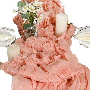 <span class=keywords><strong>Runner</strong></span> da Tavola MOYAN Personalizzabile in Poliestere/Cotone, Antimacchia, con Ricamo <span class=keywords><strong>Dorato</strong></span> Glitterato per Matrimoni e Festività - Product Image 1