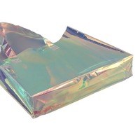 Sac fourre-tout en PVC transparent avec motif laser personnalisé, cadeau tendance, publicité, sac de shopping, sac en PVC coloré peint au laser