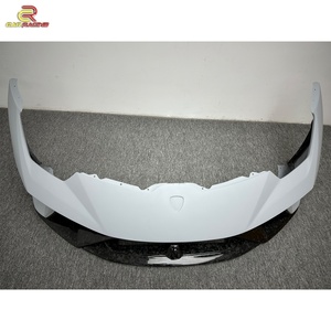 Kit de Carrocería Delantera de Fibra de Carbono Semiforjada Estilo P para Lamborghini Huracán LP580 LP610 2014-2018, Parachoques de Carbono Forjado, Piezas de Automóvil - Product Image 3