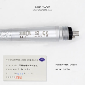 Groothandel Drukknop Type <span class=keywords><strong>Sinol</strong></span> Metaal Tandheelkundige Hogesnelheids Turbine Handstuk - Product Image 5