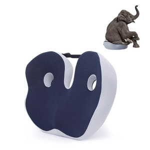 Bewalker Ergonomic Ghế mềm Đệm Bộ nhớ bọt xương cụt giảm đau chống trượt biểu tượng tùy chỉnh hộp màu gối thắt lưng đệm - Product Image 1