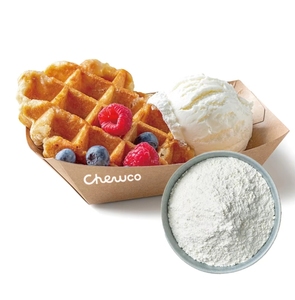 Chewco Egg Waffle Powder Pastry Mix 10kg Bolsa para tiendas de postres y restaurantes - Product Image 5