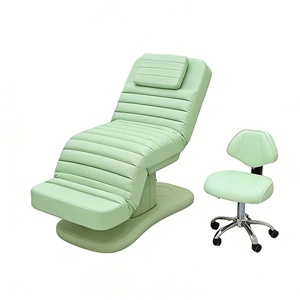 Electric Curved Lash Bed Facial Beauty Care Bed for Salon 3 Motors Electric Beauty Chair Facial Massage Table Bed for Sale - Product Image 6
