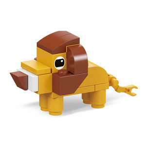Set di Costruzioni <span class=keywords><strong>6</strong></span>-in-1 Unisex con Animali in Scala 1:8, Giocattolo Educativo in Plastica ABS Certificato EN71 per Bambini 5-7 <span class=keywords><strong>Anni</strong></span> - Product Image 5