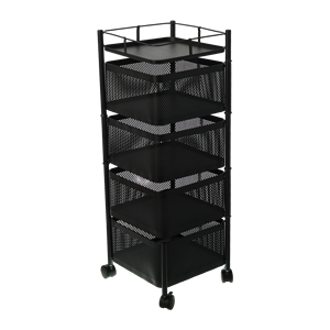 Корзины для хранения из углеродистой стали с четырехслойным контейнером для пищевых продуктов - Product Image 4