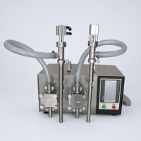 Machine de remplissage de liquides SINBON haute précision, remplisseuse automatique à piston pour bouteilles de 250 ml, pour sirop, crème, miel, lait, eau, semi-automatique