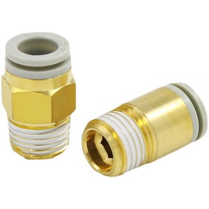 Connecteur de tuyau pneumatique Qingze, raccord rapide en cuivre G1 8 10 DN6 DN8 DN10 DN15 DN20 DN25 - Product Image 2