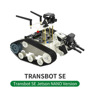 Transbot SE ROS ロボットカー 520 エンコーダーモーター搭載 AI ディープラーニングフレームワーク Python プログラミング Jetson NANO B01 用 - Product Image 3