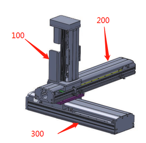 โต๊ะเชิงเส้นแบบแมนนวลสำหรับหุ่นยนต์ - Product Image 3