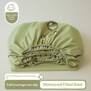 Protège-matelas imperméable en soie glacée <span class=keywords><strong>d</strong></span>'été, universel toutes saisons, en fibre chimique, antidérapant, respirant, anti-poussière - Product Image 1