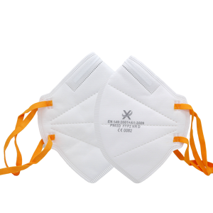 <span class=keywords><strong>Masque</strong></span> respiratoire jetable certifié CE <span class=keywords><strong>FFP2</strong></span> à 3 couches avec bandeau personnalisable <span class=keywords><strong>lavable</strong></span> pour la prévention de la poussière et de la brume - Product Image 2