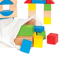 Blocs de construction en bois colorés unisexes 50 pièces et train d'apprentissage ABC, jouet éducatif à empiler pour les enfants de 5 à 7 ans