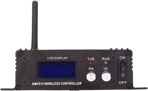 2.4G Điều khiển không dây Transmitter <span class=keywords><strong>Receiver</strong></span> LCD hiển thị điện có thể điều chỉnh Repeater điều khiển ánh sáng DMX512 - Product Image 3