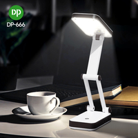 SMD LED pliable lampe de bureau lampe de table rechargeable sans fil grande batterie pour la maison et le bureau