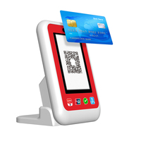 Terminal de paiement par code QR à double écran de 3,5 pouces, terminal de point de vente mobile sans fil avec lecteur de carte NFC Z30