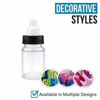 Petits contenants de rangement en plastique en forme de biberon, mini boîte cadeau pour bonbons, bijoux, bibelots, emballage pour fête