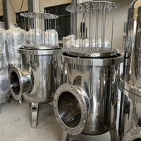 Prefiltro de Aire de Acero Inoxidable 304, Filtro de Alta Precisión, Fácil de Limpiar, para Equipos de Aire Comprimido, Bomba/Motor/Engino, Personalizable