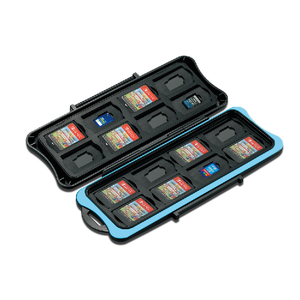 Almacenamiento para <span class=keywords><strong>Switch</strong></span> Game Card Funda protectora para Nintendo <span class=keywords><strong>Switch</strong></span> Storage Tarjetas de juego Tarjetas <span class=keywords><strong>SD</strong></span> Caja anticaída impermeable - Product Image 1