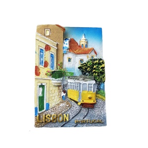 Aimant de réfrigérateur de <span class=keywords><strong>Lisbonne</strong></span> en gros <span class=keywords><strong>Souvenir</strong></span> Portugal conçoit un aimant de réfrigérateur en résine <span class=keywords><strong>souvenir</strong></span> magnétique - Product Image 5