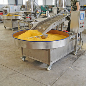 Máquina Automática Rotatoria para Empanizar Pollo Frito y Filetes de Pescado, Máquina de Recubrimiento de Alta Eficiencia de Acero Inoxidable para Alimentos Congelados - Product Image 6