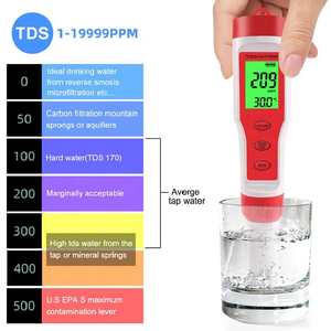 Testeur numérique de qualité PH/TDS/EC/température, 4 en 1, analyseur pour piscines et Aquariums - Product Image 5