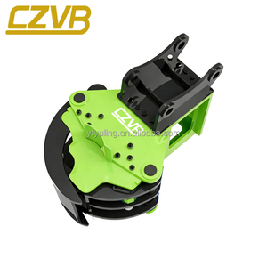 Cizalla Profesional para Troncos con Brazos de Doble Agarre para Demolición y Corte de Árboles de Uso Pesado, para Excavadoras de 15 Toneladas - Product Image 1