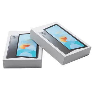 Cartón blanco personalizado tapa vacía y la parte inferior de Tablet PC productos electrónicos cajas de embalaje de regalo para Ipad