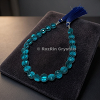 Perles Briolette Facettées en Topaze Bleue de Londres pour la Fabrication de Bijoux, Perles Briolette en Quartz, Meilleure Offre, Marque Rozrincrystals.com