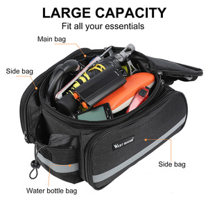 <span class=keywords><strong>Borsa</strong></span> da Sella per Bici WEST BIKING 10-25L Pieghevole a Doppio Lato per Bicicletta <span class=keywords><strong>Borsa</strong></span> da Viaggio Portapacchi per Ciclismo MTB - Product Image 5